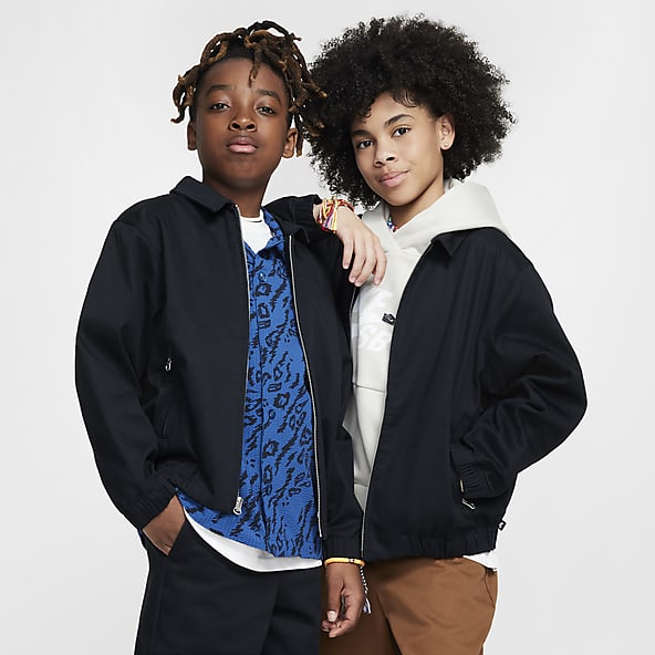 Nike skateboarding jacket store
